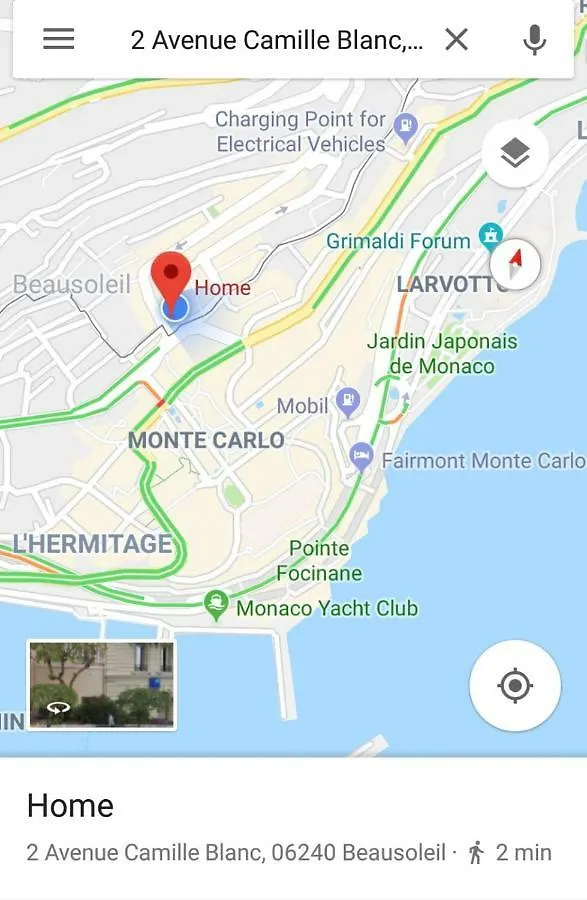 Home For 2 Few Steps From Casino Monte Carlo And Beach Beausoleil Lägenhet
