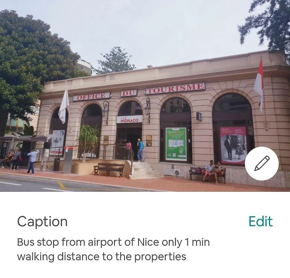 Home For 2 Few Steps From Casino Monte Carlo And Beach Beausoleil Apartment